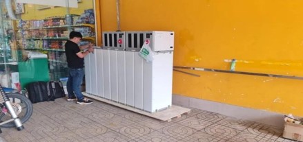 Hệ thống pin lưu trữ Blue Carbon tại siêu thị Bách Hóa Xanh 